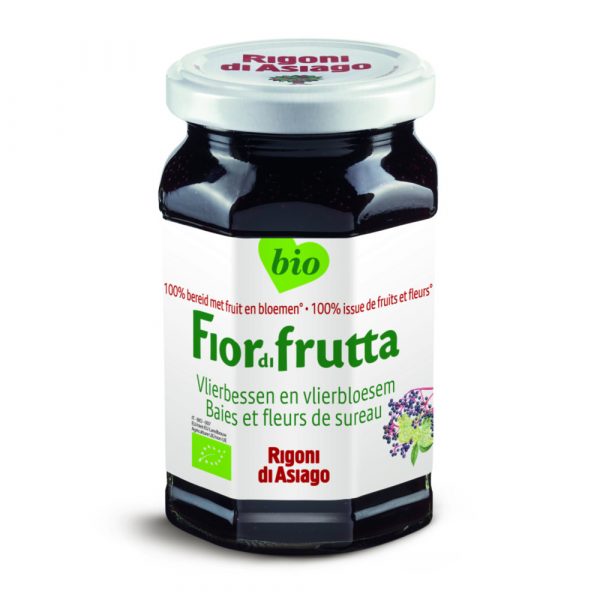 Fiordifrutta Jam Vlierbessen Bio 250 gr