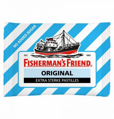 6x Fishermansfriend Original Extra Strong Suikervrij 25 gr