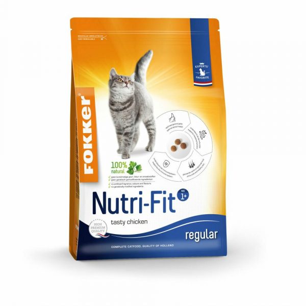 Fokker Nutri Fit Kattenvoer Kip 2