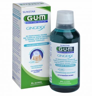 1+1 gratis: GUM Mondspoelmiddel Gingidex 300 ml