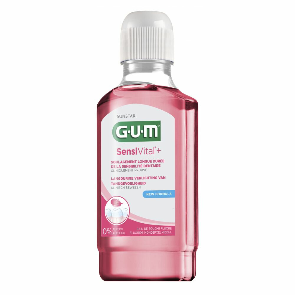 1+1 gratis: GUM Mondspoelmiddel Sensivital 300 ml