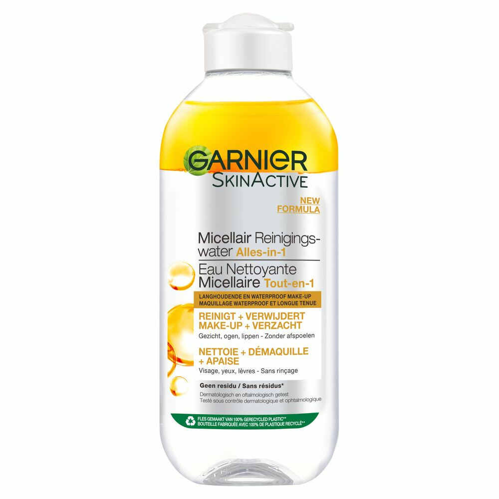 6x Garnier Micellair Reinigingswater in Olie 400 ml