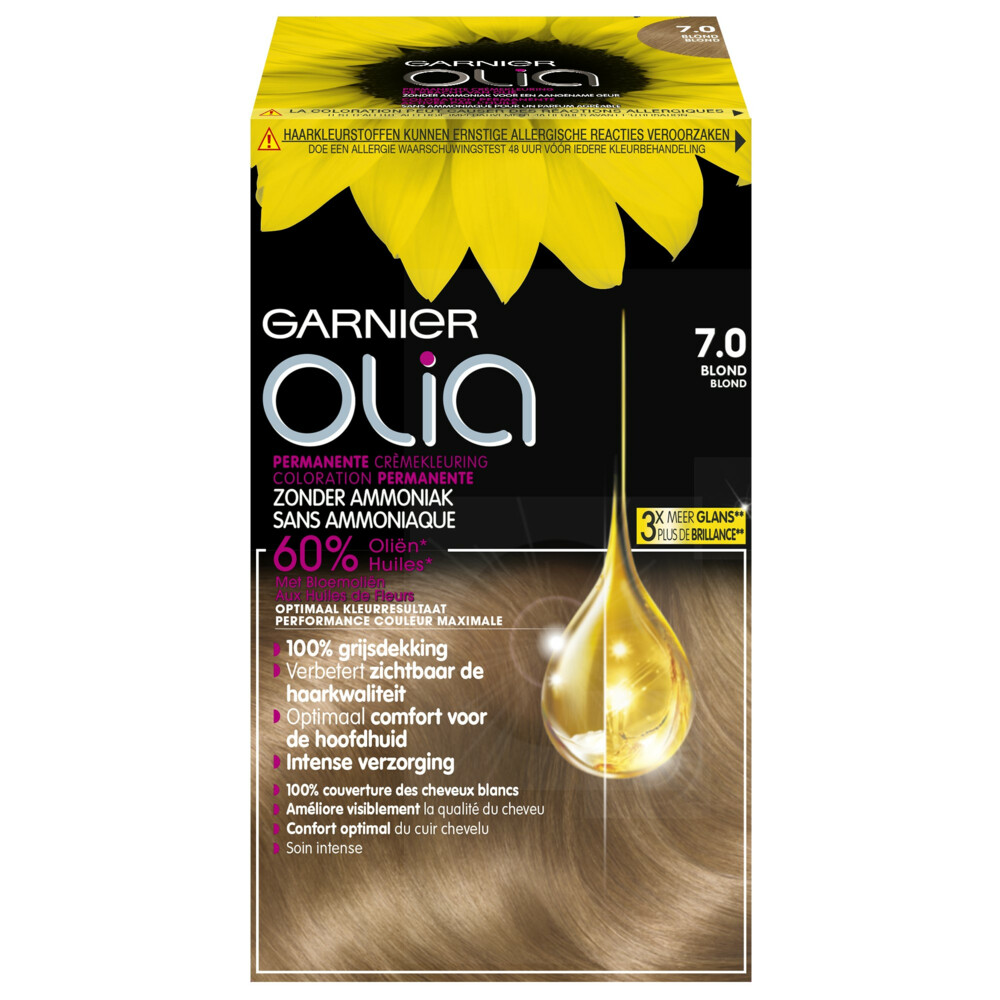 Garnier Olia Haarverf 7.0 - Donkerblond