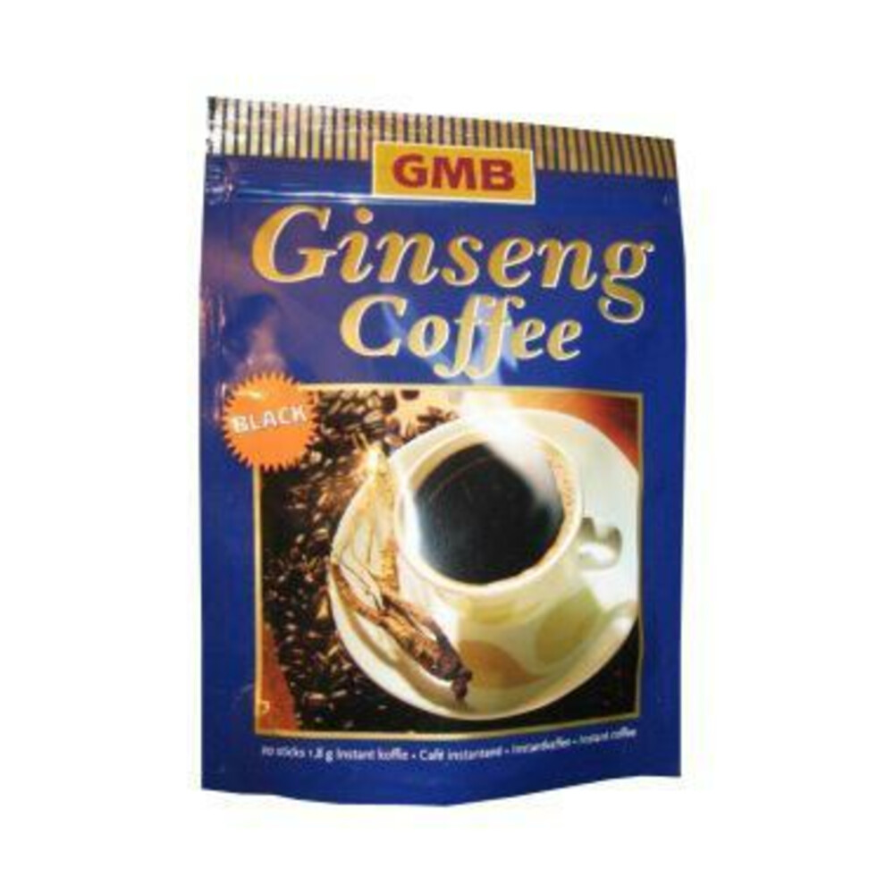 Gmb Ginseng Coffee Zwart Stick 20 stuks