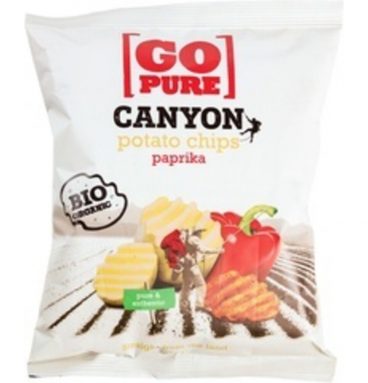 Go Pure Biologische Canyon Chips Paprika 125 gr