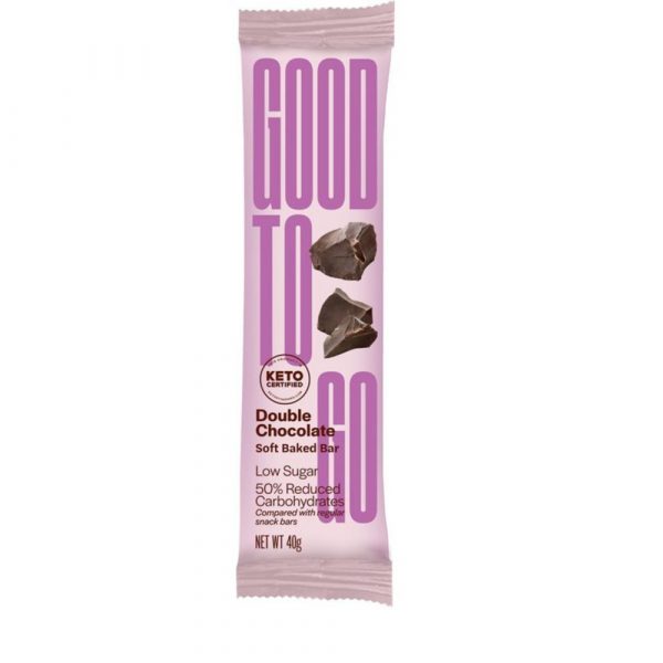 6x Goodtogo Dubbel Chocolade 40 gr