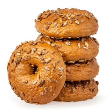 6x Happy Bakers Bagels Donker Meerzaden Glutenvrij 4 stuks