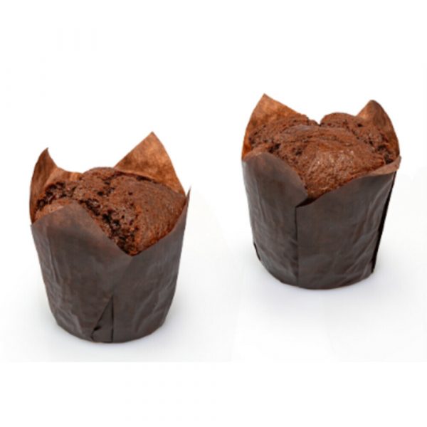 9x Happy Bakers Muffin Choco Glutenvrij 2 stuks