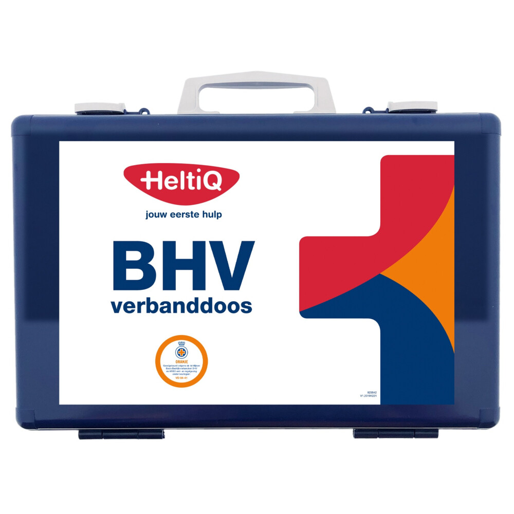 HeltiQ BHV Verbanddoos Modulair Blauw