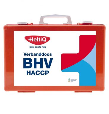 HeltiQ BHV Verbanddoos Modulair HACCP Oranje