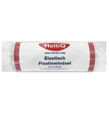 HeltiQ Elastisch Fixatiewindsel 4 m x 8 cm