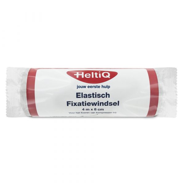 HeltiQ Elastisch Fixatiewindsel 4 m x 8 cm