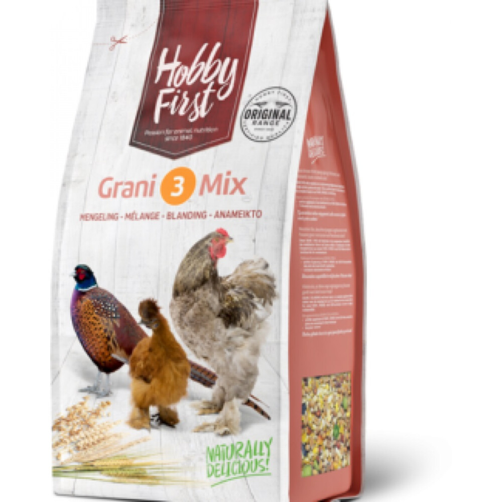 3x Hobby First Grani 3 Mix 4 kg