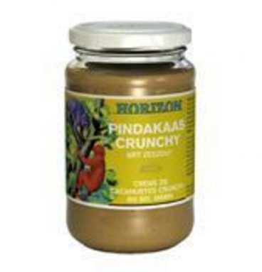 Horizon Pindakaas Crunchy met Zout Bio 350 gr