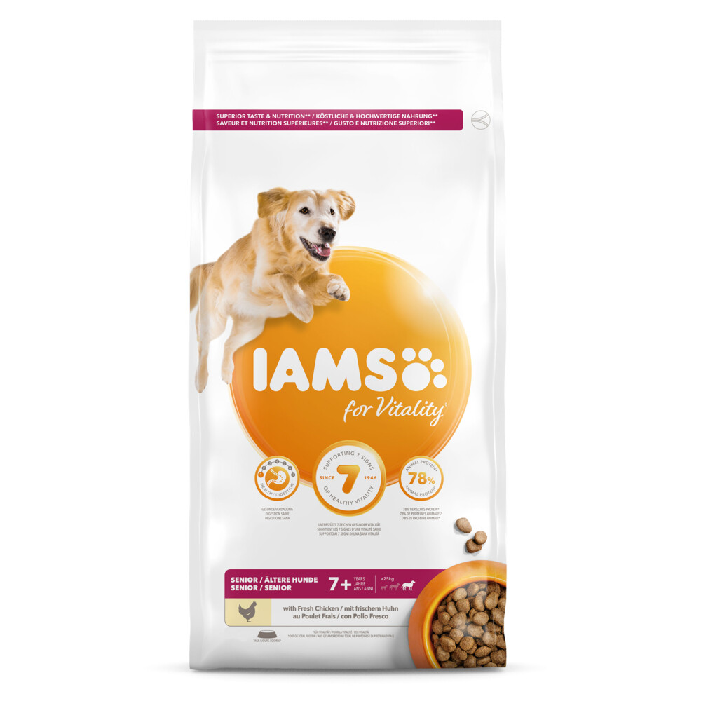 Iams Dog Senior Large Kip 3 kg