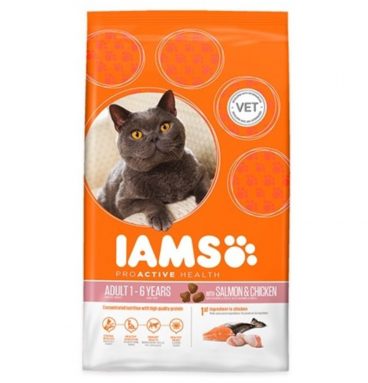 Iams Kat Adult Zalm 3 kg