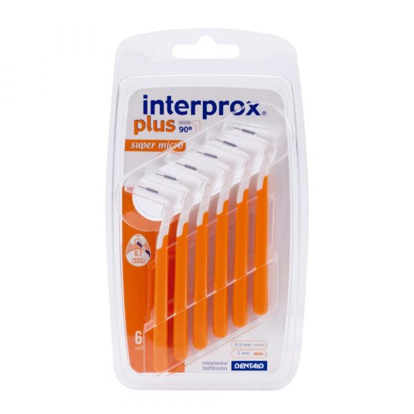 Interprox Plus Super Micro 2 mm Oranje blisterà 6 ragers