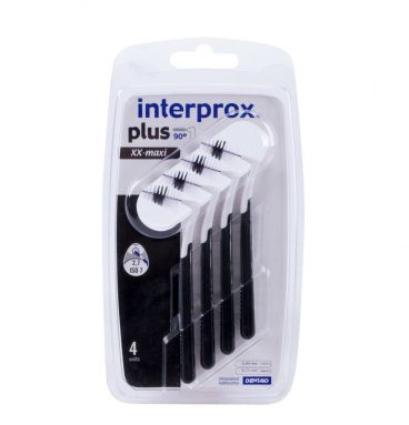 12x Interprox Plus XX Maxi 6-11 mm Zwart blisterà 4 ragers