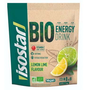 6x Isostar Energy Drink Bio Limoen 320 gr