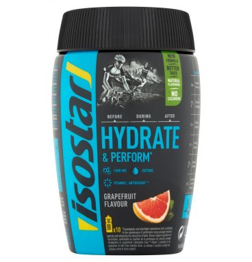 6x Isostar Hydrate&Perform Grapefruit 400 gr