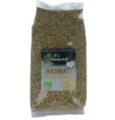 It's Amazing Basmati Rijst Bruin 500 gr