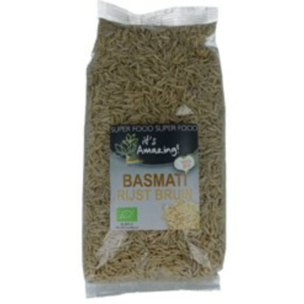 It's Amazing Basmati Rijst Bruin 500 gr