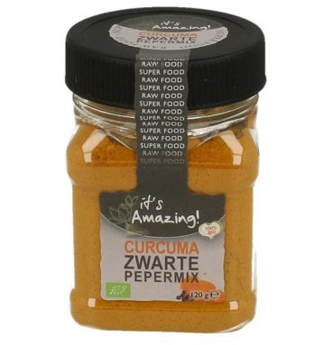 It's Amazing Curcuma Zwarte Peper Bio 120 gr