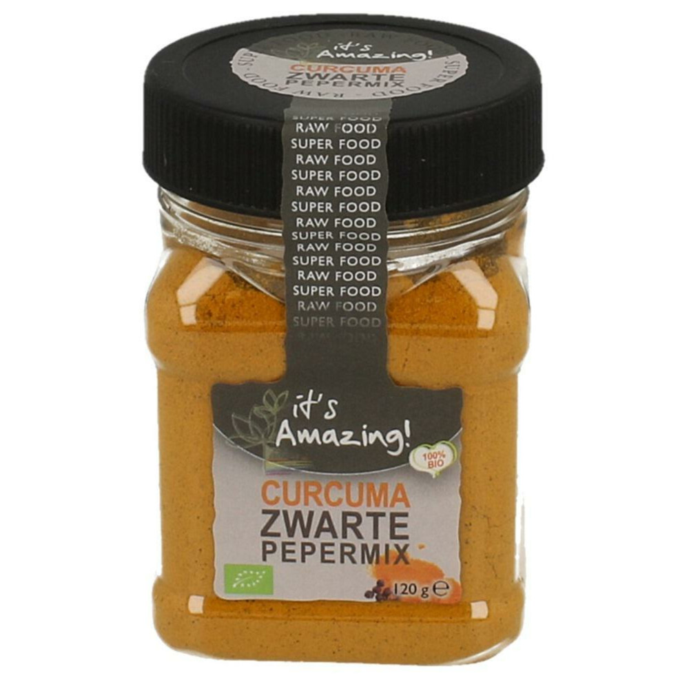 It's Amazing Curcuma Zwarte Peper Bio 120 gr