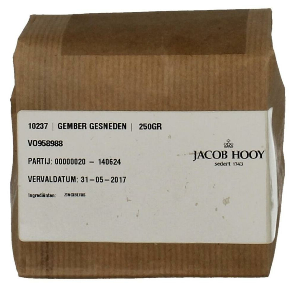 Jacob Hooy Gemberstukjes 250 gr