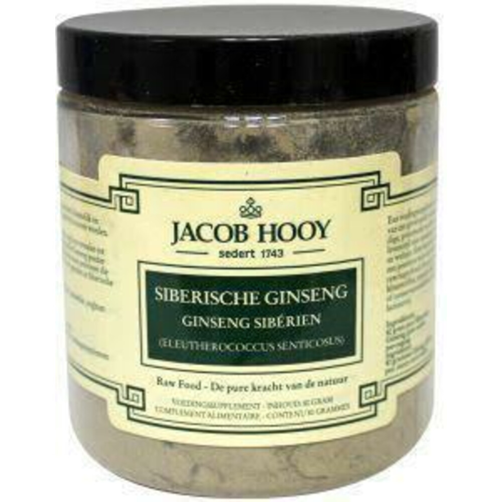 Jacob Hooy Pure Powder Siberische ginseng 80 gr