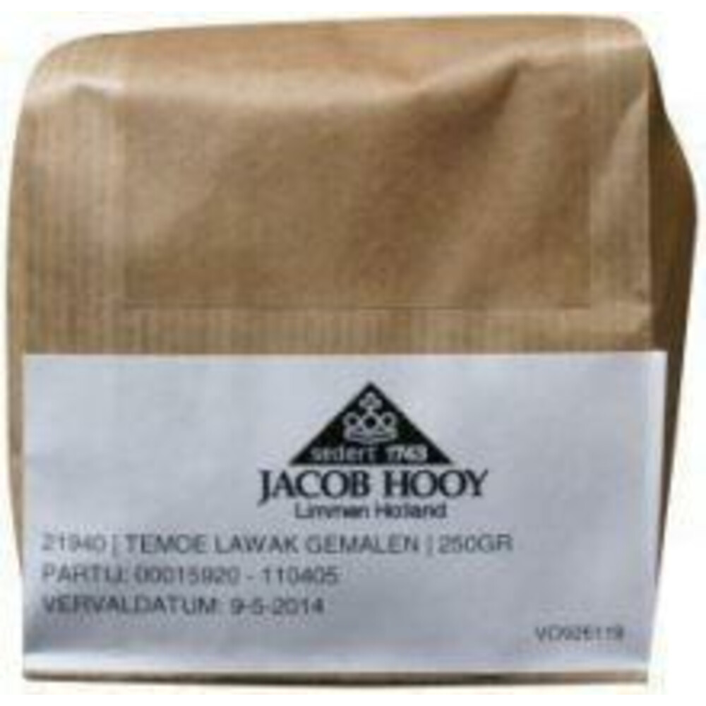 Jacob Hooy Temoe Lawak Gemalen 250 gr