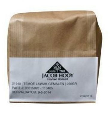 Jacob Hooy Temoe Lawak Gesneden Curc 250 gr