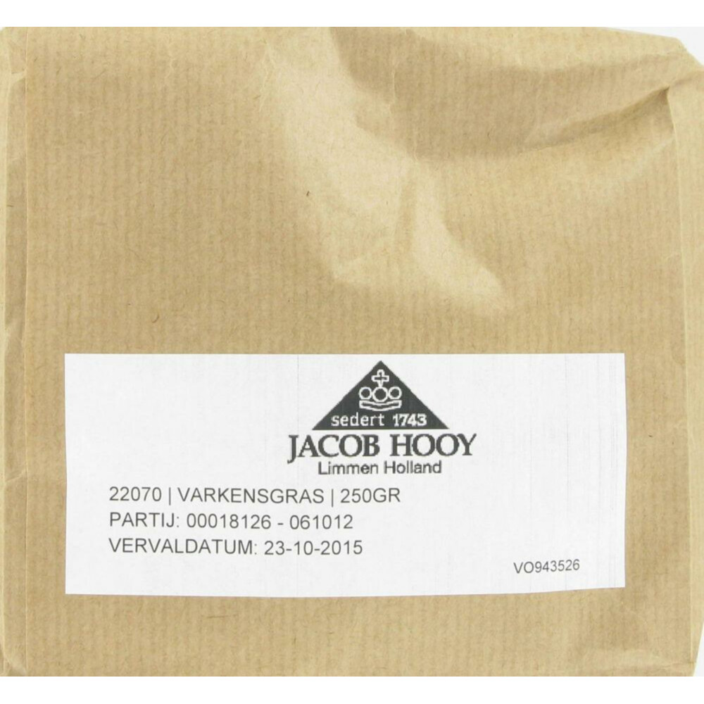 Jacob Hooy Varkensgras 250 gr