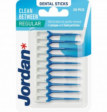 1+1 gratis: Jordan Clean Between Sticks Regular 40 stuks