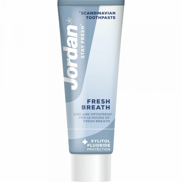 15x Jordan Tandpasta Fresh Breath Stay Fresh 75 ml