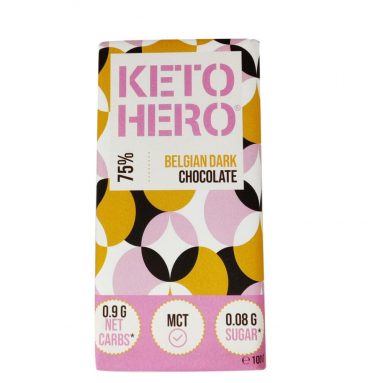 Keto Hero Chocolade Reep Puur 100 gr