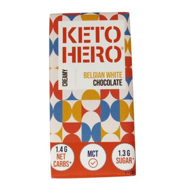 6x Keto Hero Chocolade Reep Wit 100 gr