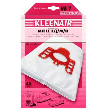 Kleenair Stofzuigerzakken Miele Mi-7 4 stuks