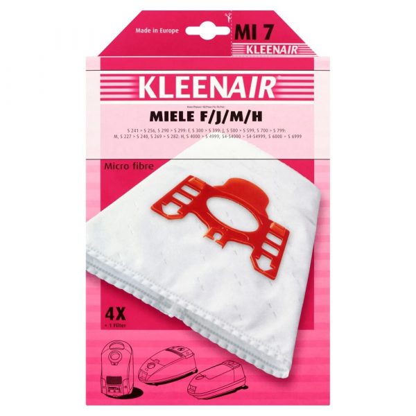 Kleenair Stofzuigerzakken Miele Mi-7 4 stuks