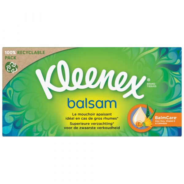 24x Kleenex Tissues Balsam 64 stuks