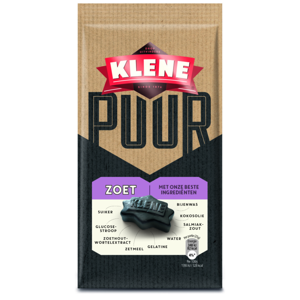 6x Klene Puur Zoet 200 gr