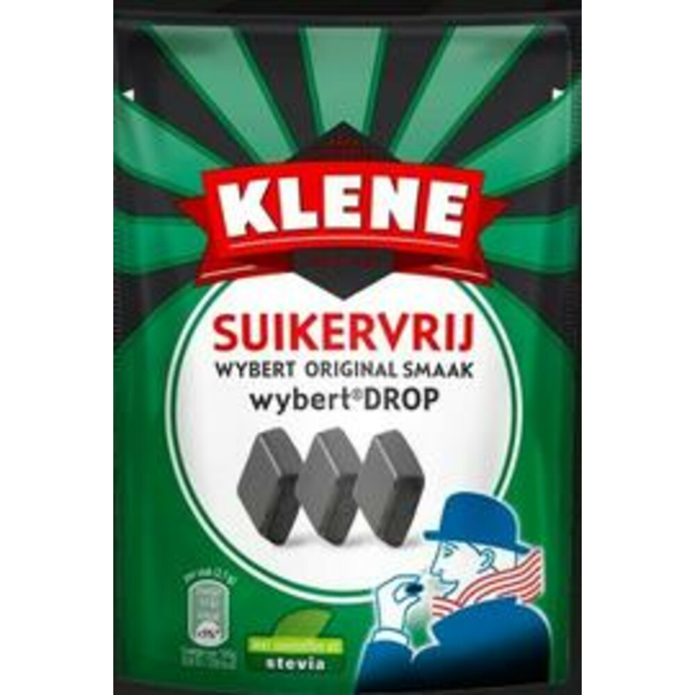 Klene Suikervrij Wybertdrop 105 Gram