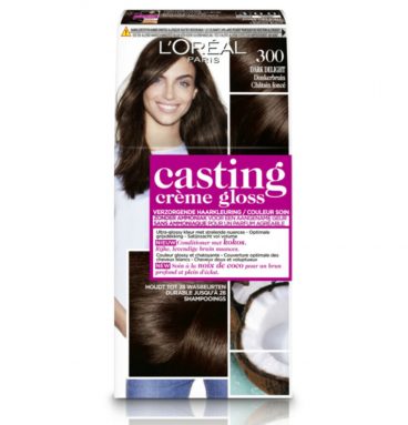 L'Oréal Casting Crème Gloss Haarkleuring 300 Dark Delight - Donkerbruin