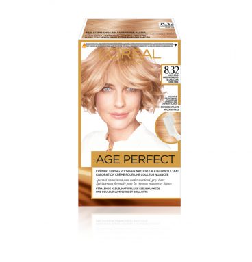 L'Oréal Excellence Age Perfect Haarverf 8.32 Licht Goud Parelmoerblond