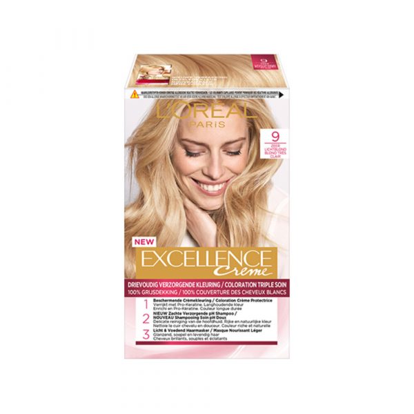 L'Oréal Excellence Creme 9 Zeer Licht Blond