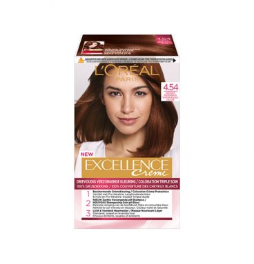 L'Oréal Excellence Creme Haarverf 4.54 Kastanje Middenbruin