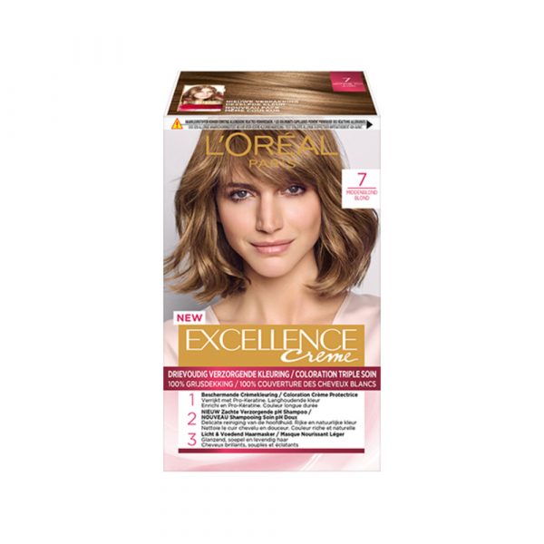 L'Oréal Excellence Creme Haarverf 7 Middenblond