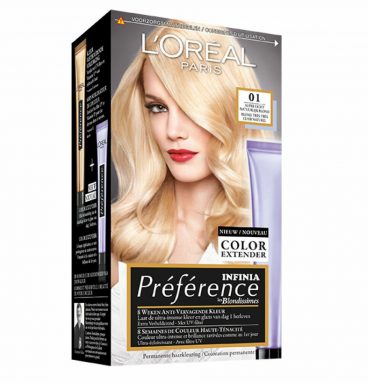 L'Oréal Preference Haarkleuring 01 Prague - Natuurlijk blond