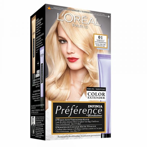 L'Oréal Preference Haarkleuring 01 Prague - Natuurlijk blond