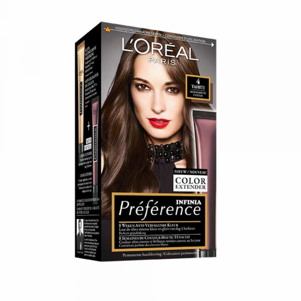 L'Oréal Preference Haarkleuring 04 Tahiti - Middenbruin